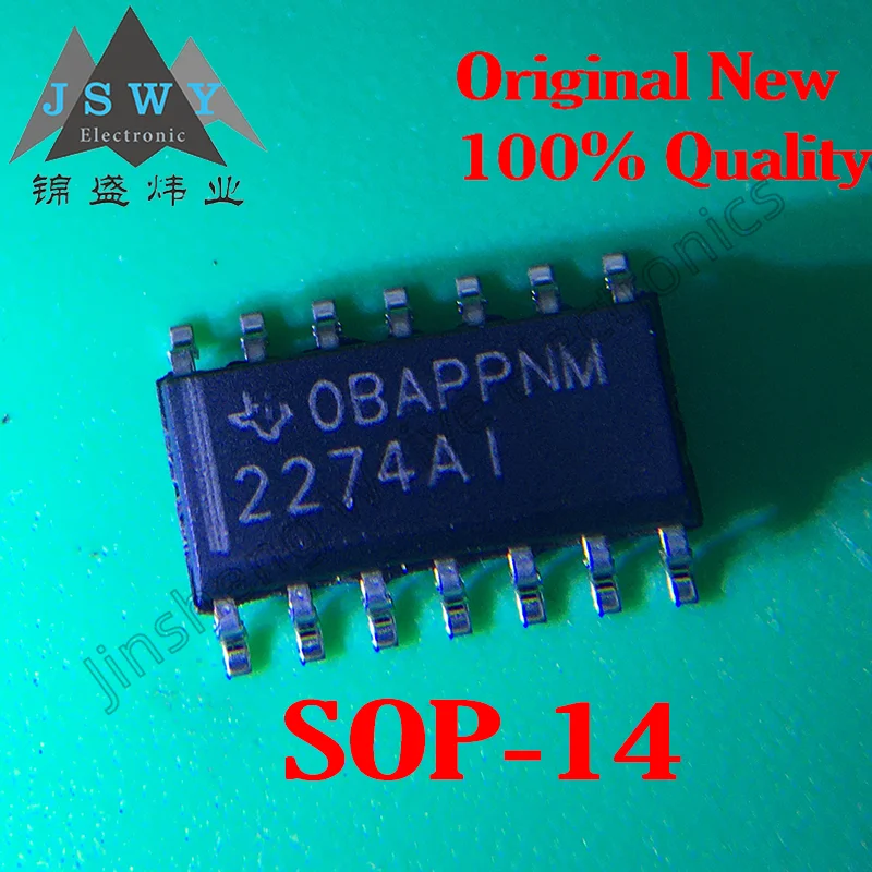 1~30PCS Fast Shipping TLC2274AIDR TLC2274A 2274AI SOP-14 Operational Amplifier Chip IC 100% brand new in stock