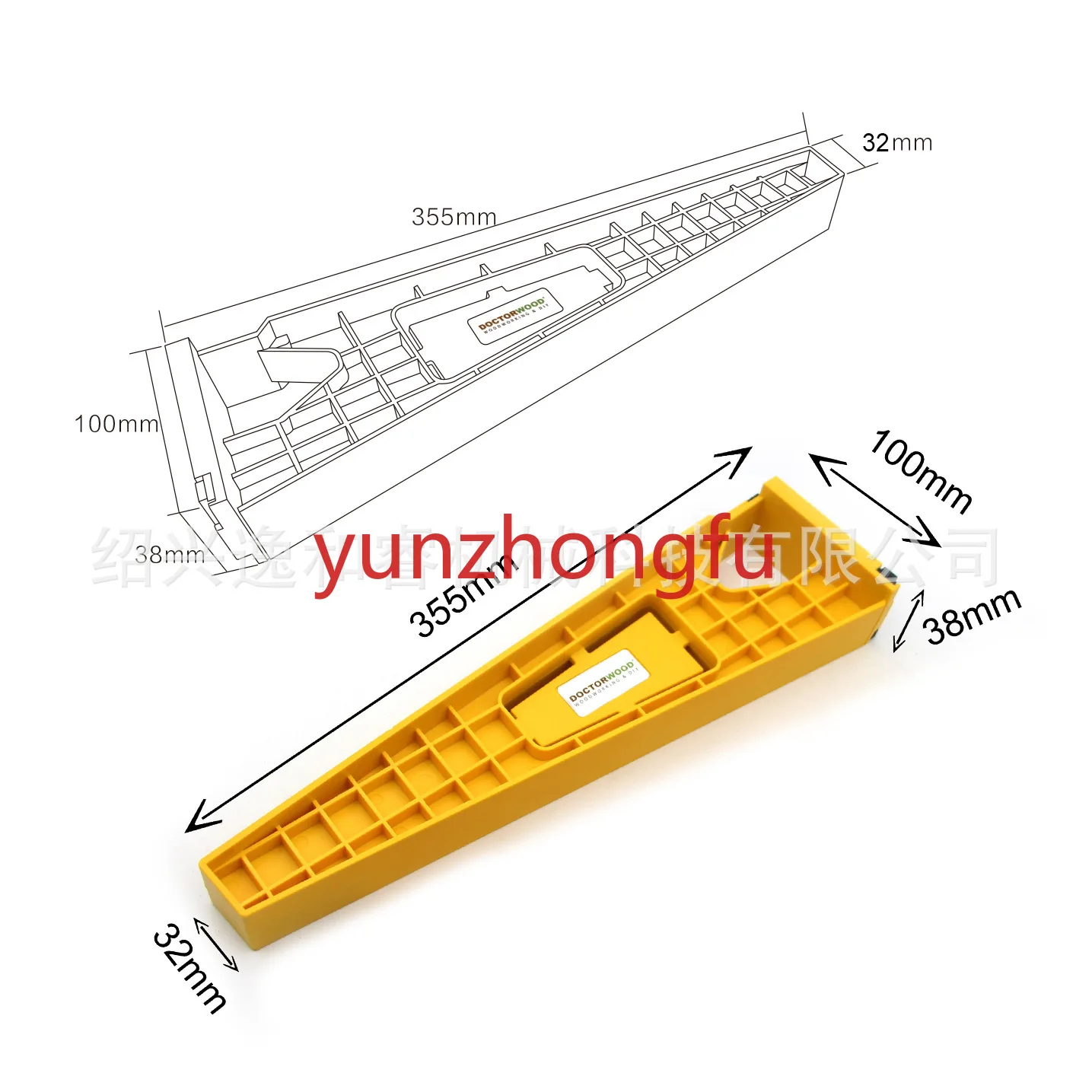 Schubladeninstallation Hilfsteile Schiene Gleitbahn Locator Punch