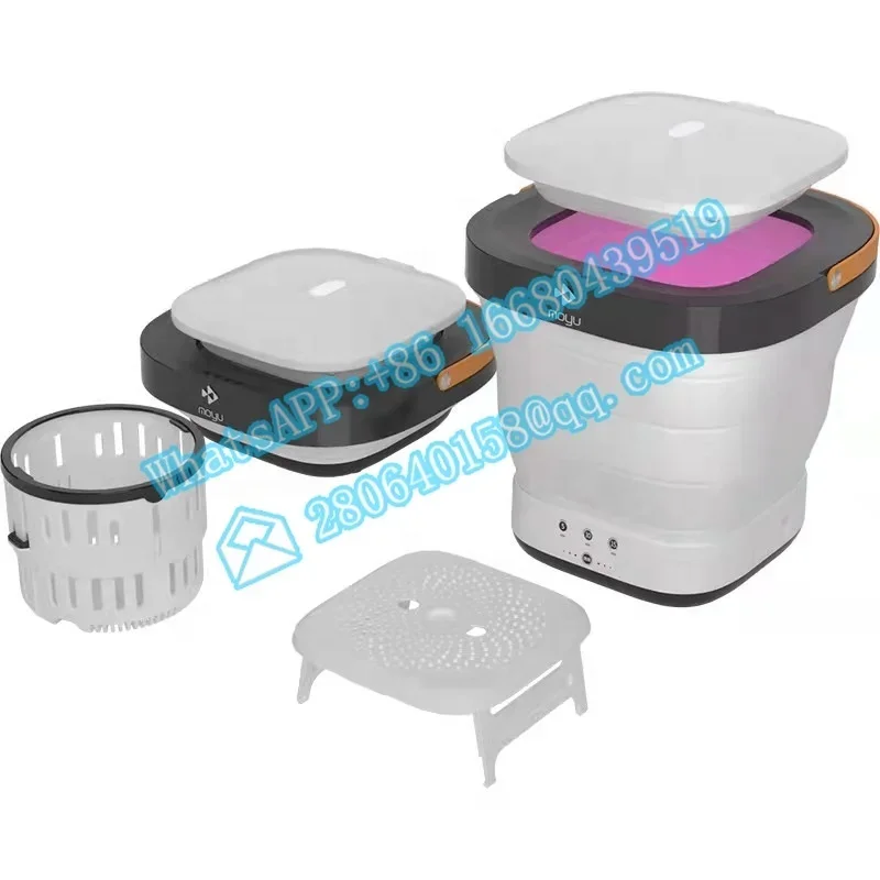 

Convenient Model Mini Automatic Folding Portable Washing Machine With Dryer