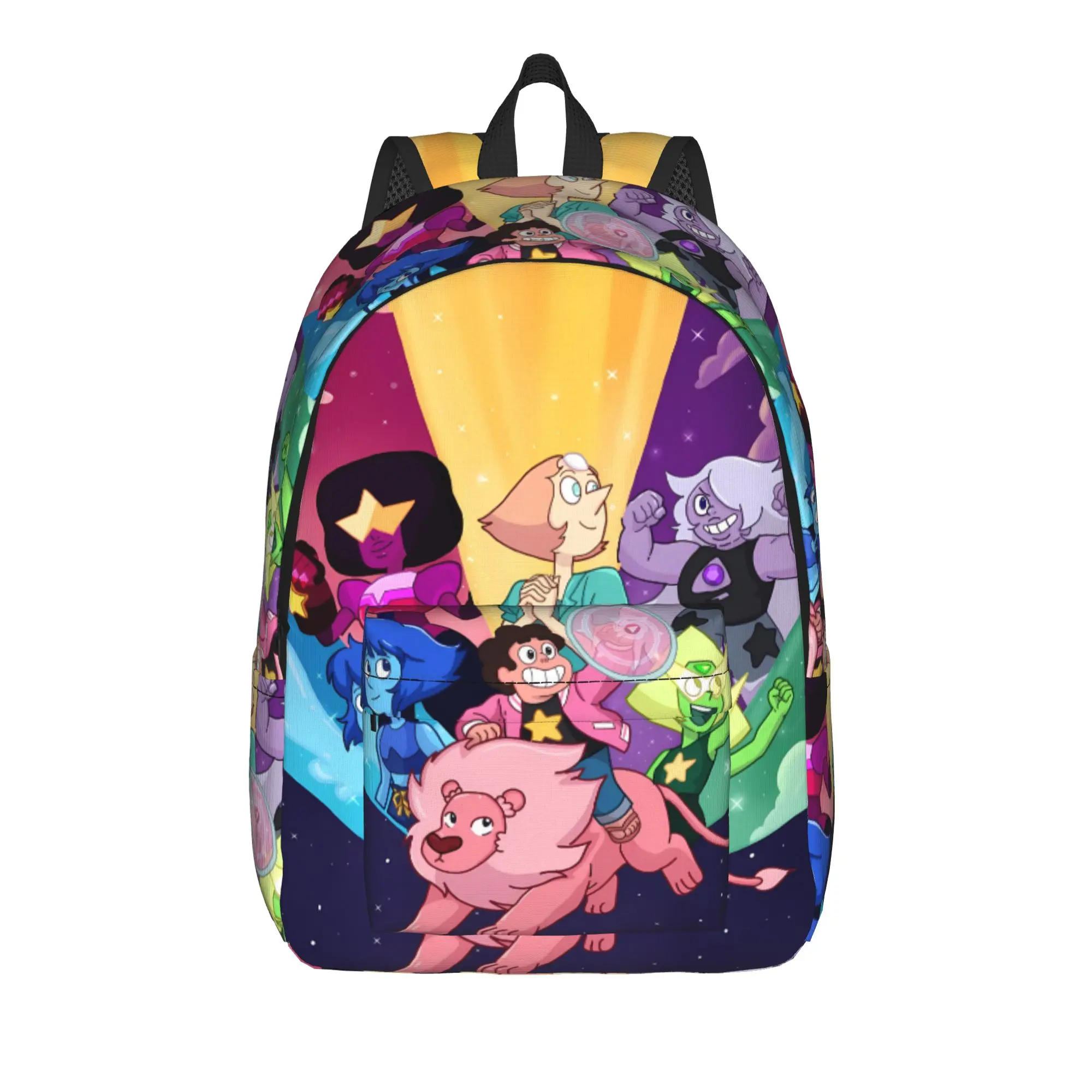 Crystal Gems Steven Universe Backpack  University Backpacks Teen Pretty School Bags Design Lightweight Rucksack