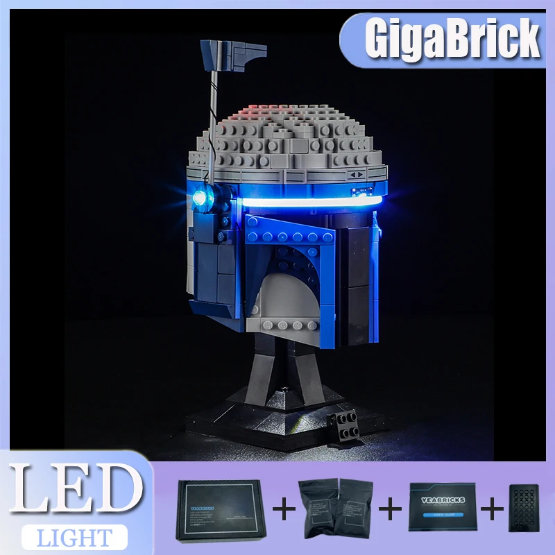 

Комплект светодиодных фонарей своими руками для шлема LEGO 75408 (только светодиодный светильник, без модели блоков)