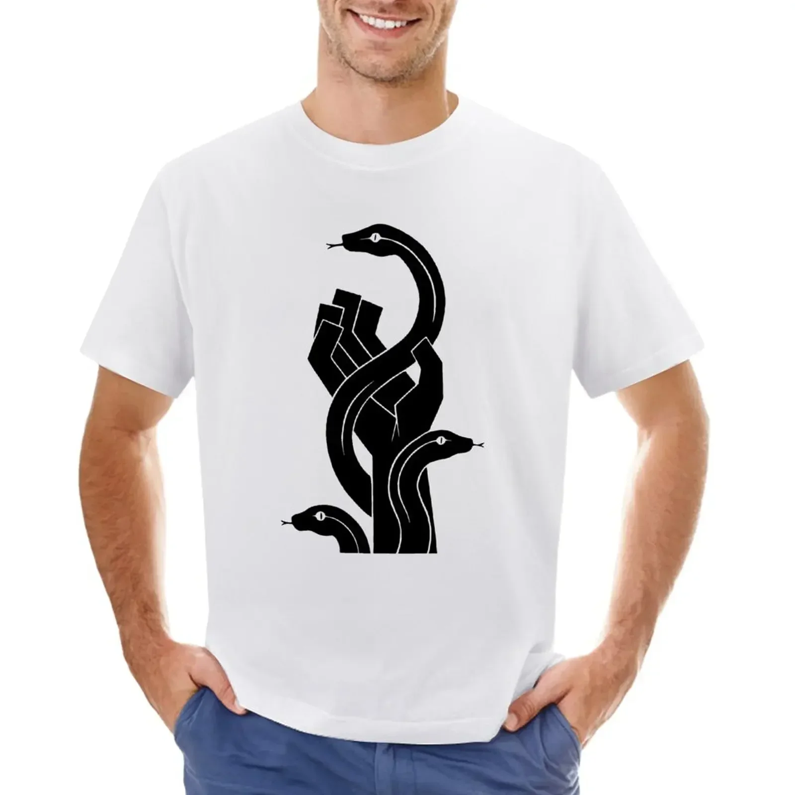 fashion heavyweight vintage SCP - The Serpent's Hand T-Shirt Aesthetic clothing sports fans graphics slim fit t shirts for men