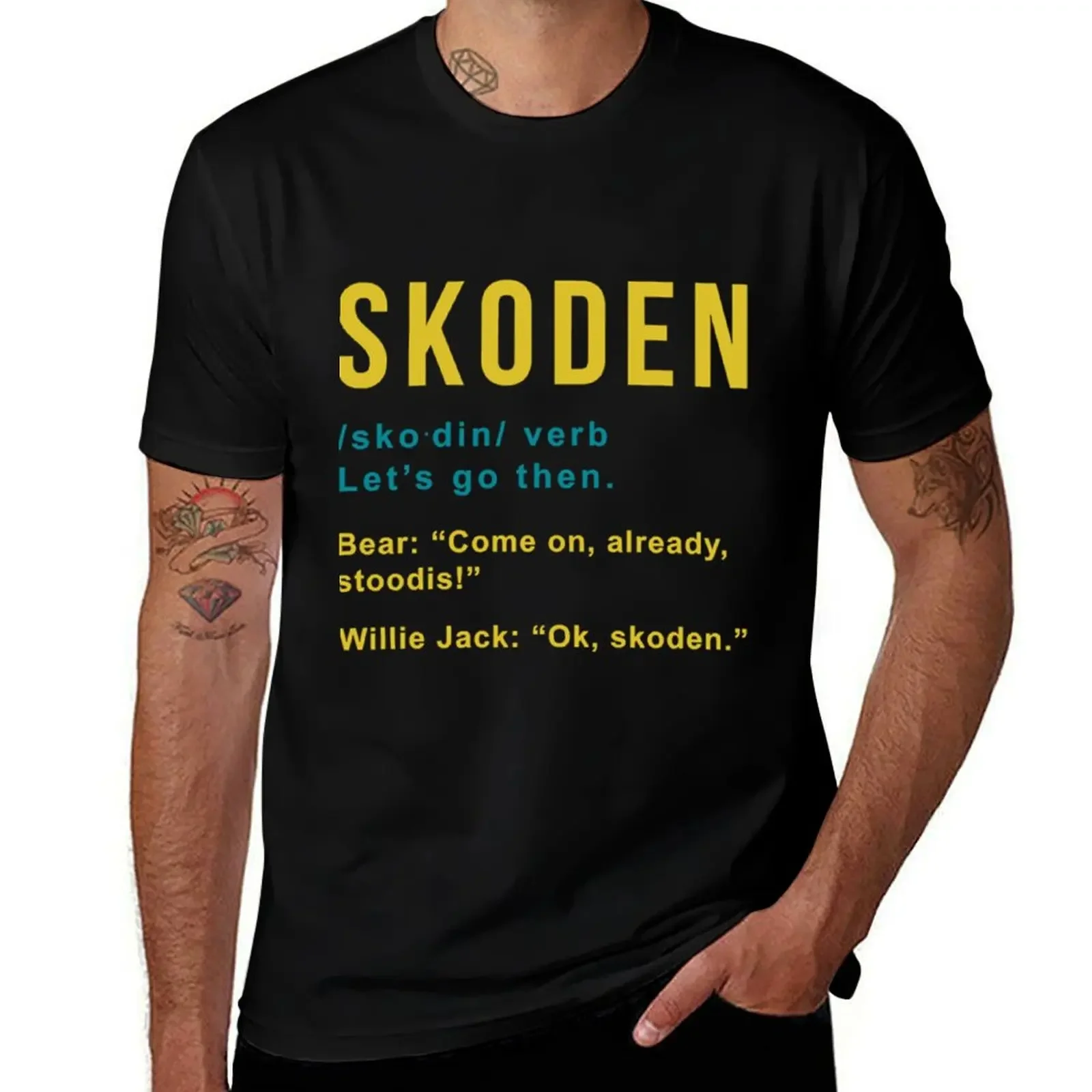 Skoden from Reservation Dogs T-Shirt graphic t shirts for a boy mens graphic t-shirts big and tall