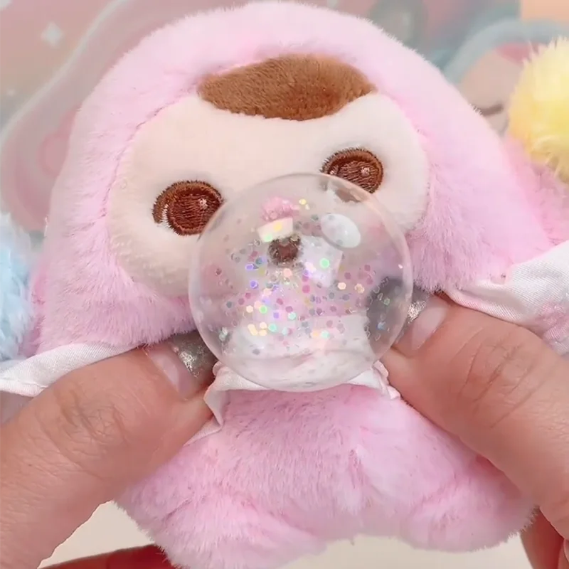 Neue echte Pucky Beanie Bubble Up Serie Anhänger Blind Box Nette Action Figur Mystery Box Schlüsselbund Dekor Spielzeug Überraschung Geschenk