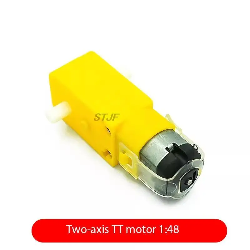 TT Motor 130 Smart Car Gear Robot Double Shaft Yellow