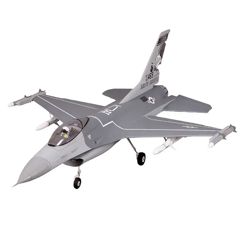 

Cross-border Customize FMS F-16C Fighting Falcon 70mm Electric Ducted Fan RC Jet PNP Aerodynamic Design 12 Blade Fan Power