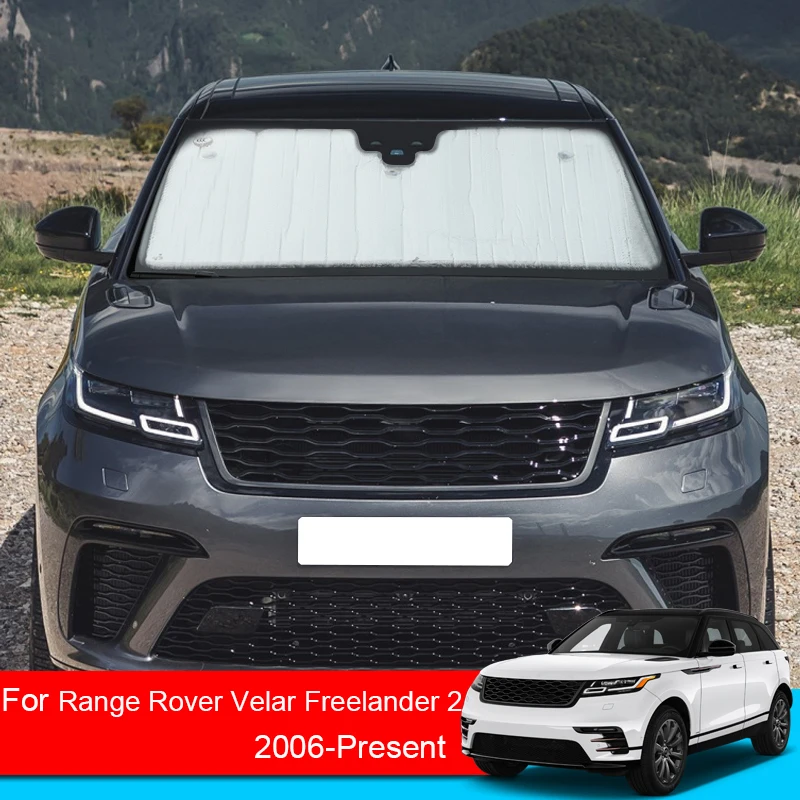 

For Land Rover Range Rover Velar Freelander 2 L359 L560 2006-2025Car Sunshades UV Cover Window Curtain Sun Shade VisorWindshield