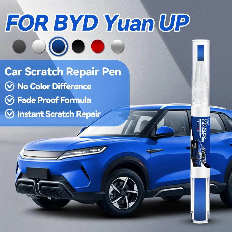 

Новинка 2026: Ручка-корректор для ремонта лакокрасочного покрытия автомобиля BYD Yuan UP 2023-2025 U5, средство для удаления царапин, аксессуары для авто, зеленый, розовый