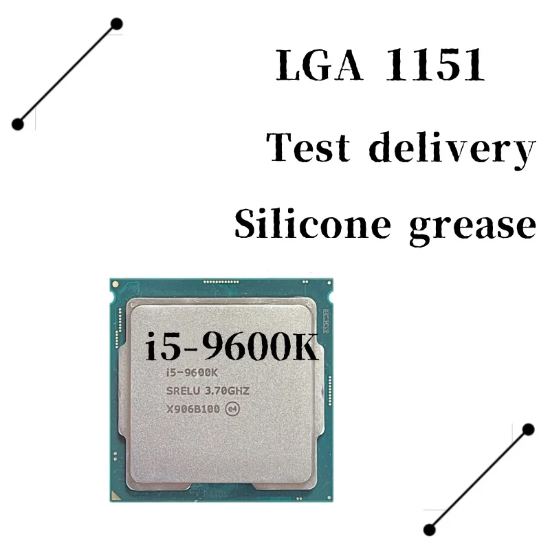 

Core i5-9600K i5 9600K 3.7 GHz Six-Core Six-Thread CPU Processor 9M 95W LGA 1151