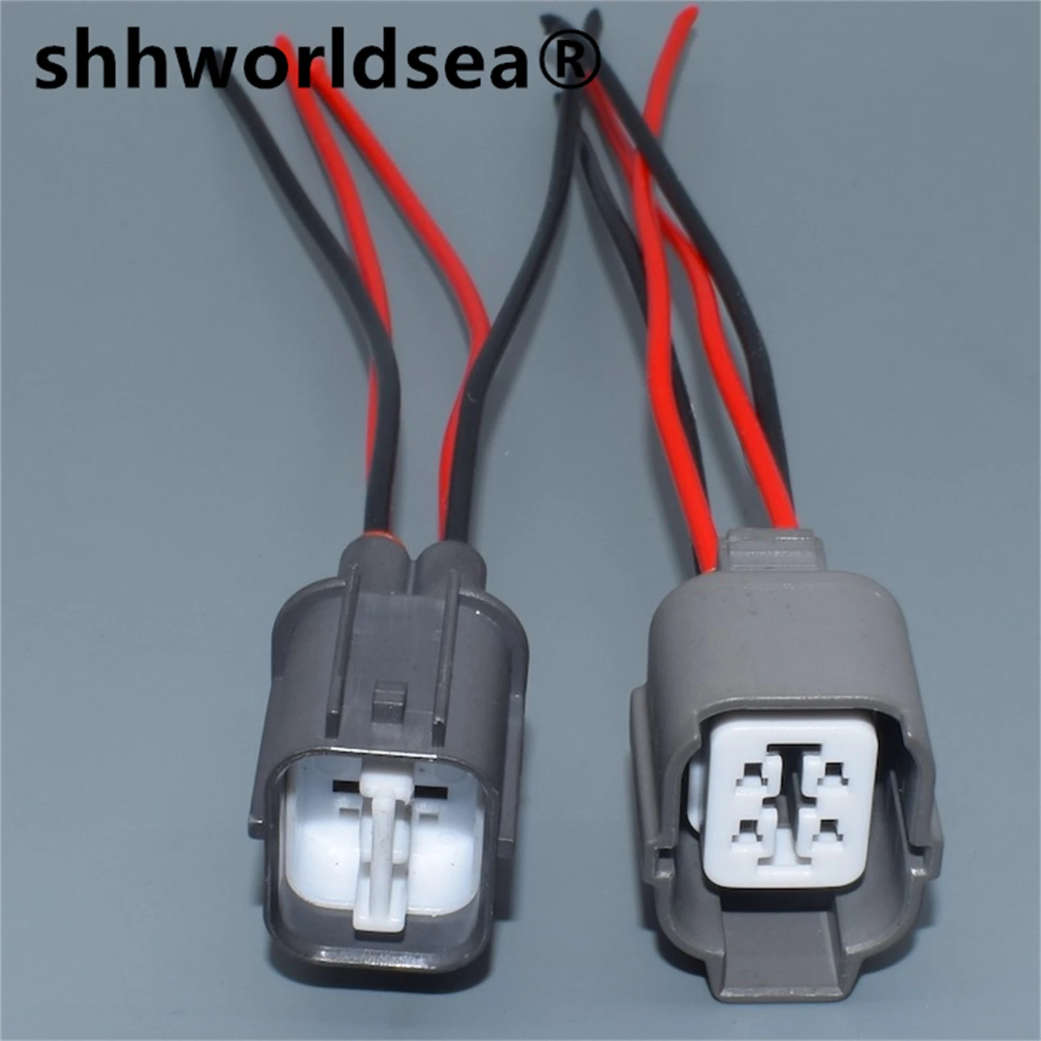 

shhworldsea 4 Pin Car Connector Light Lamp Motor Socket For Toyota Camry Honda B-Series O2 Sensor Plug 6189-0132 6181-0073