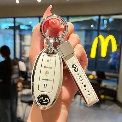 부드러운 TPU 자동차 스마트 키 케이스 커버 셸 인피니티 Q50 Q60 Q70 QX50 QX60 QX70 G25 FX JX35 FX25 FX35 EX35 FX37 자동차 액세서리