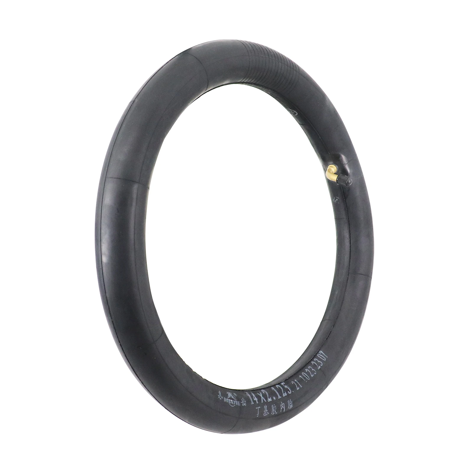 2pcs 14x2.125 Butyl Rubber Inner Tube With A Bent Valve Stem For Electric Bicycle E-Bike Tires Electric Bike Parts Accessory