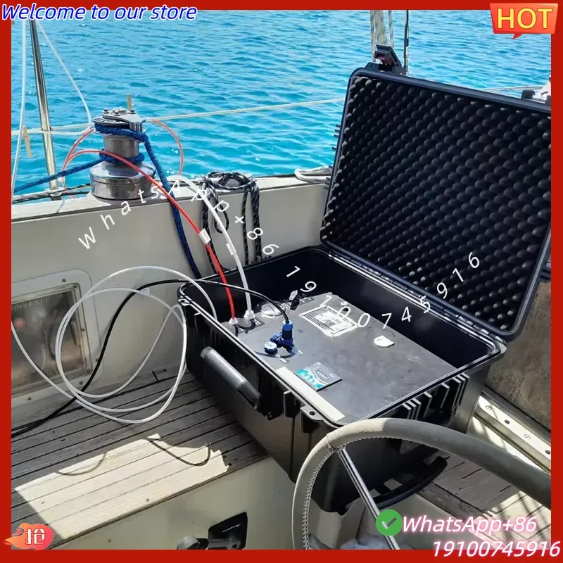 2026Hot DC24V Marine Water Maker Outdoor Hiking Filter Small Boat Desalinator Portable Ro System Salt Water to Drinking