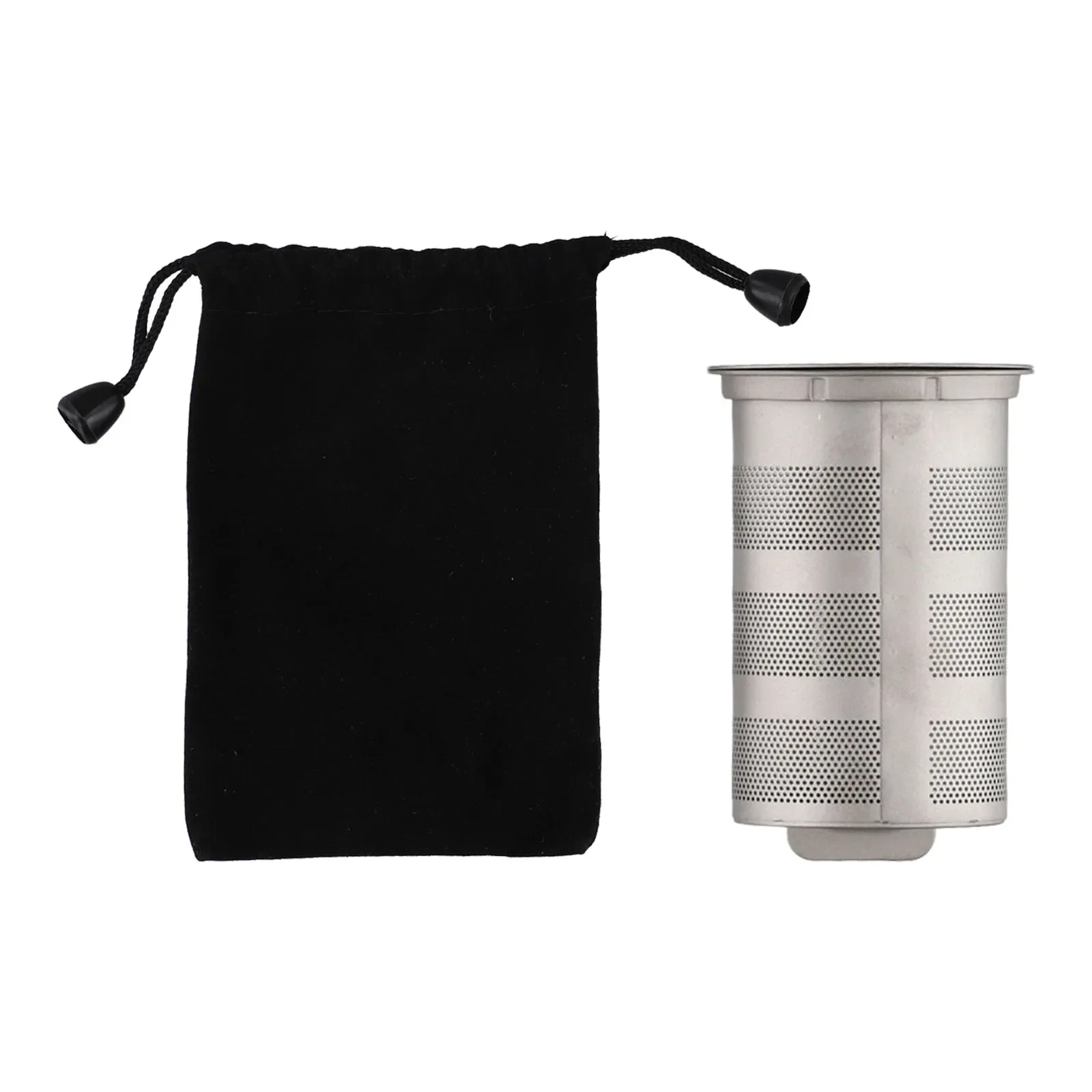 Stainless Steel Tea Infuser Strainer for Brewing Loose Leaf Tea and Spices 1 8 x 3 0 Dimensions Includes Hanging Hook