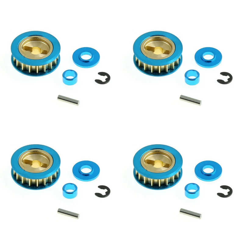 AS96-4X รอกโลหะ 18T 300054450 สำหรับ Tamiya XV-01 XV01 TA06 1/10 RC รถอะไหล่อัพเกรดอุปกรณ์เสริม