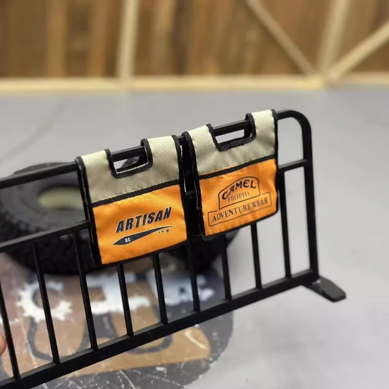 ของเล่นจำลองรถยนต์ รอกดึง ของตกแต่งธงกู้ภัย สำหรับรถบังคับวิทยุ 1/10 1/8 RC Crawler TRX4 SCX10 RC4WD D90 TRX6 Tank 300 Wrangler