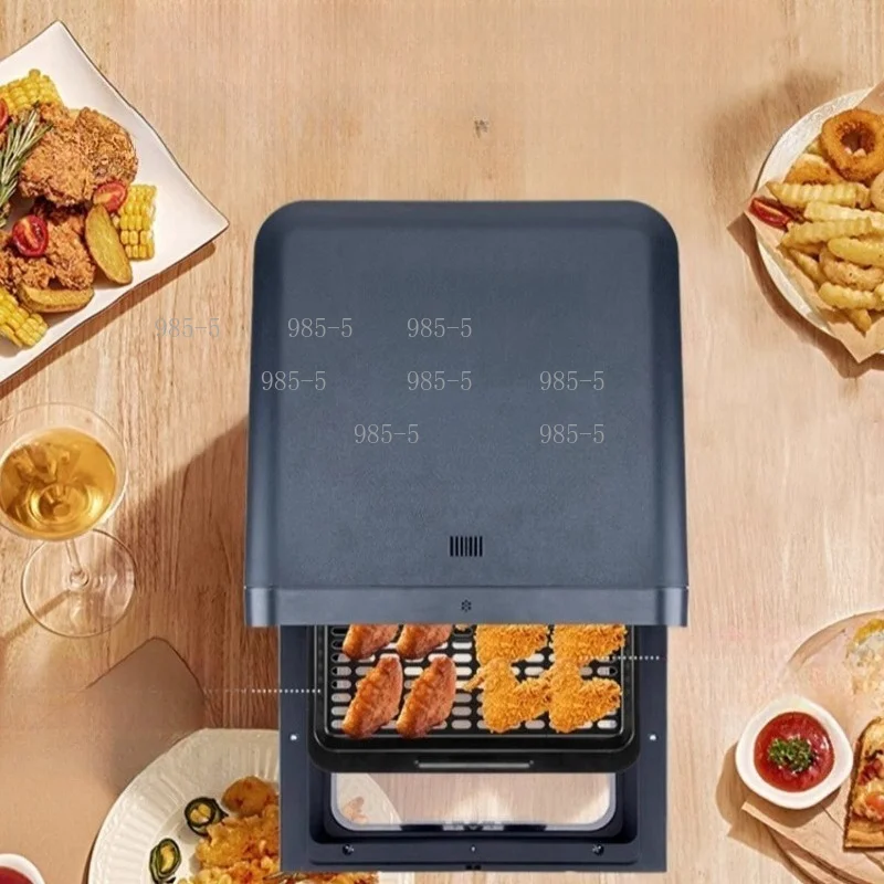 Multifunctional 3 in 1 Electric Fryer，Large Capacity Integrated Air Fryer Oven Steamer Microwave All-in-One Machine