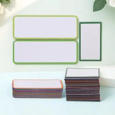 

67 Pcs Pastel Magnetic Labels Sticker Magnets for Refrigerator Dry Erase Board Aesthetic Fridge Stickers