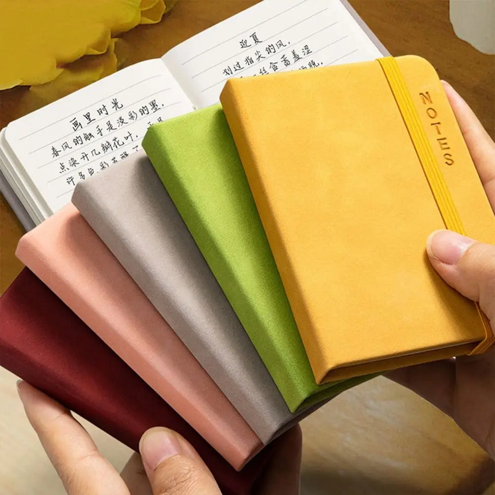 

Agenda Organizer A7 Mini Notebook Portable Memo Diary Planner Taking Notes Pocket Notepad Word Book Thickening Student