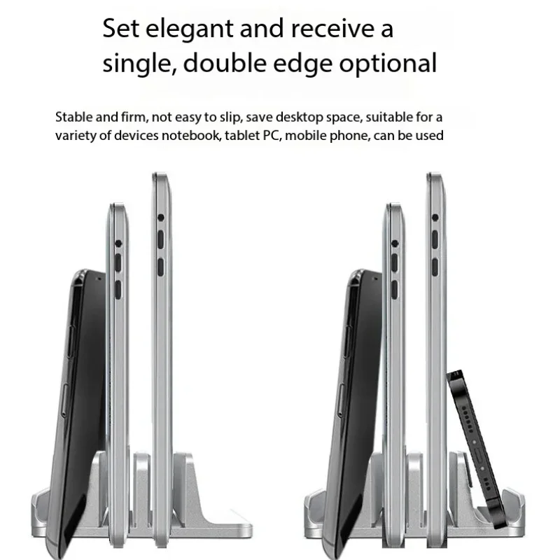 Legierung Notebook Ständer Vertikale Ständer Computer Ständer MacBook Pro Desktop Storage Rack Basis Tablet Ständer Vertikale Laptop Aluminium