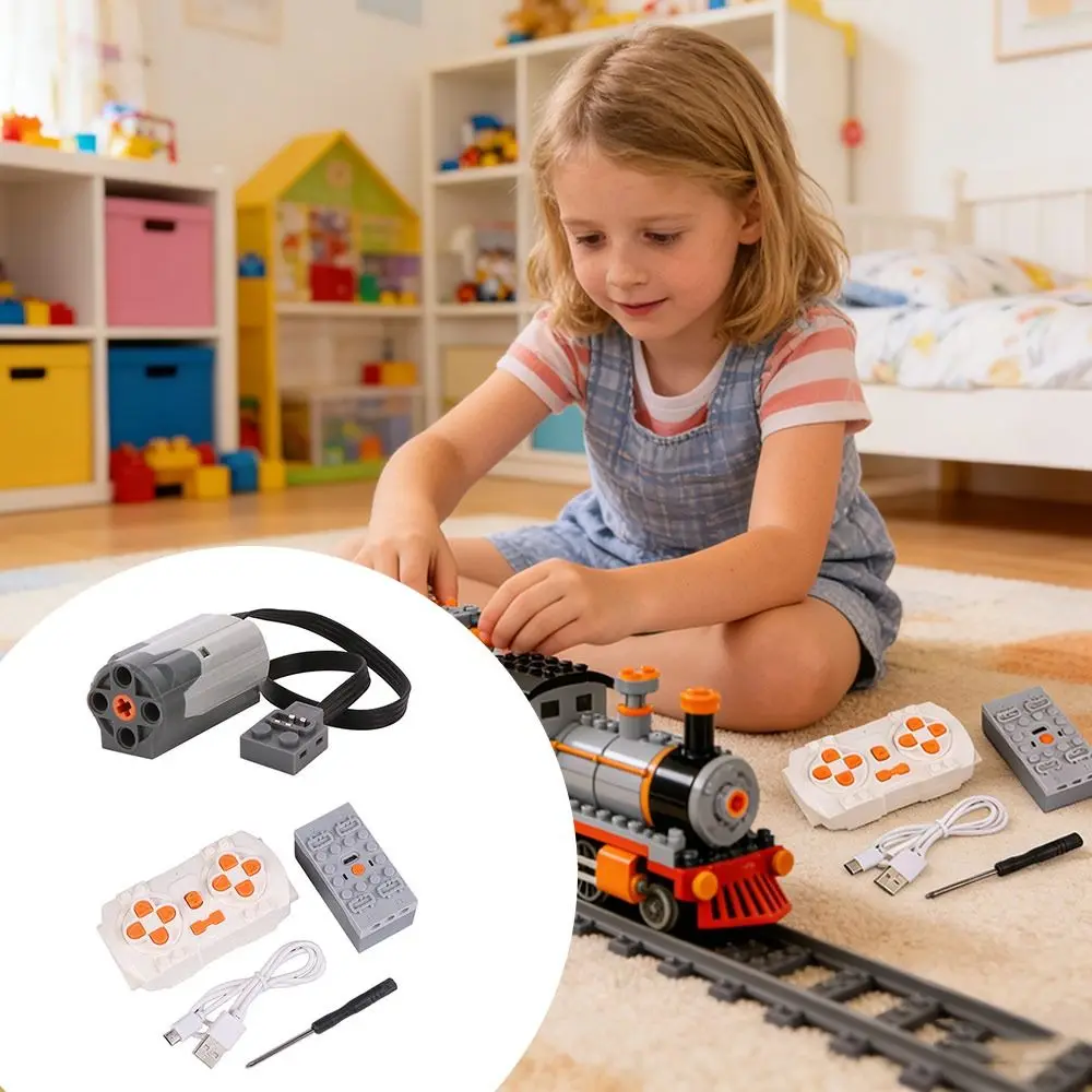 

Professional Programmable Remote Control Kit Rechargeable Smart Control Battery Box M Motor Model Building