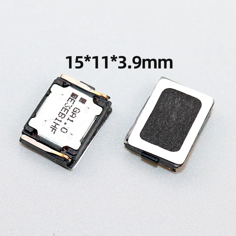 2 قطعة 15x11x3.5 مللي متر مستطيل MP3 المتكلم القصدير احباط مكبر الصوت متوافق مع سوني هواوي شاومي سامسونج للهاتف اللوحي
