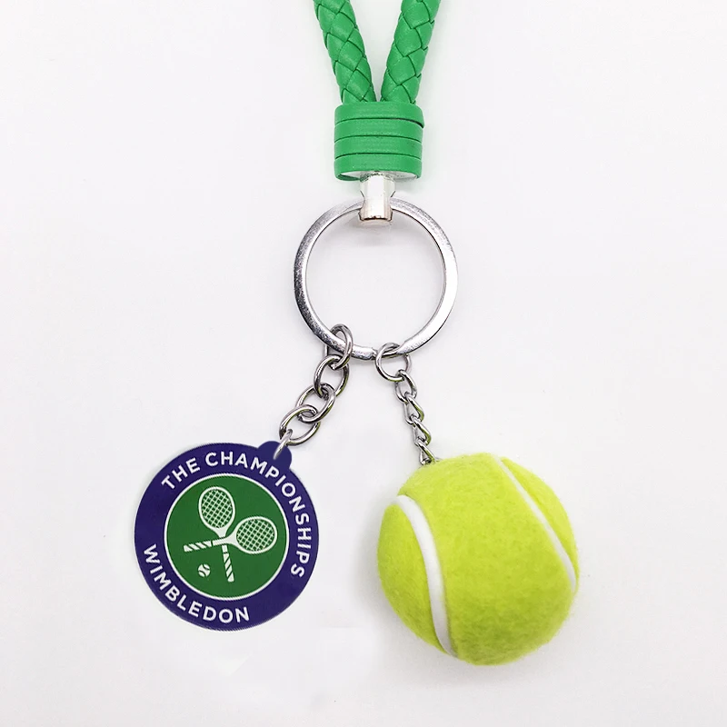 Llavero de tenis Wimbledon, llavero US Open, llavero French Open, regalos para aficionados al deporte, adorno de cancha de te...