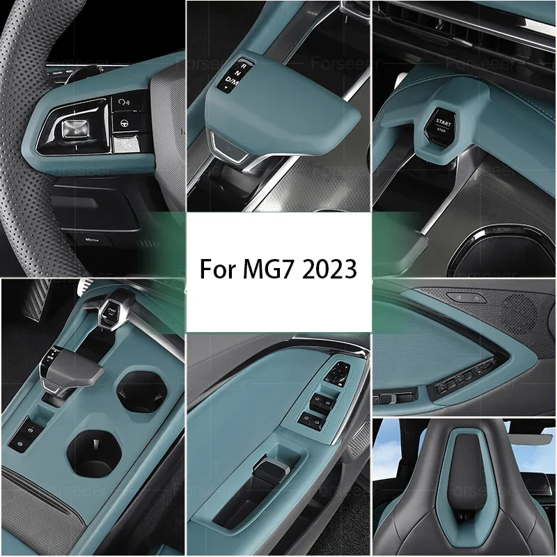 Foseer Auto Interior Stickers for MG7 Trophy 2023 – Real-World Installation and Performance Review