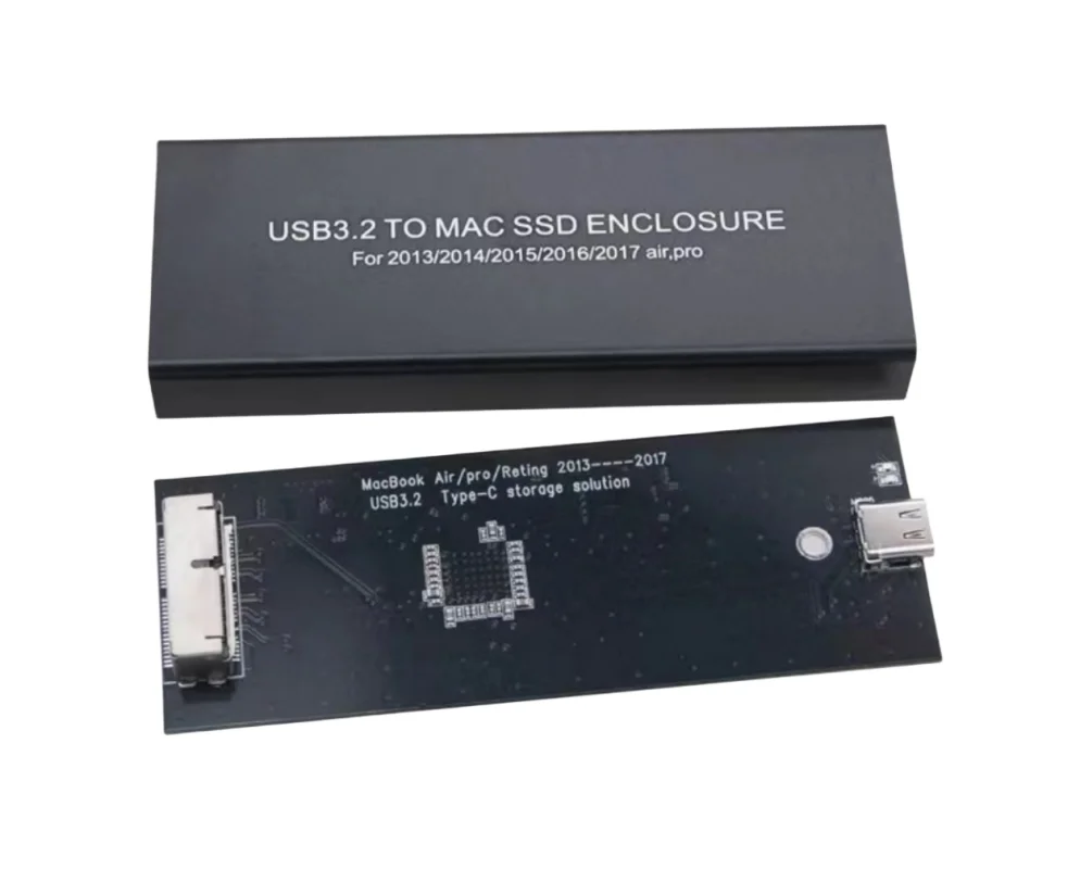 

USB3.2 SSD Enclosure for MacBook Air/Pro2013-2017