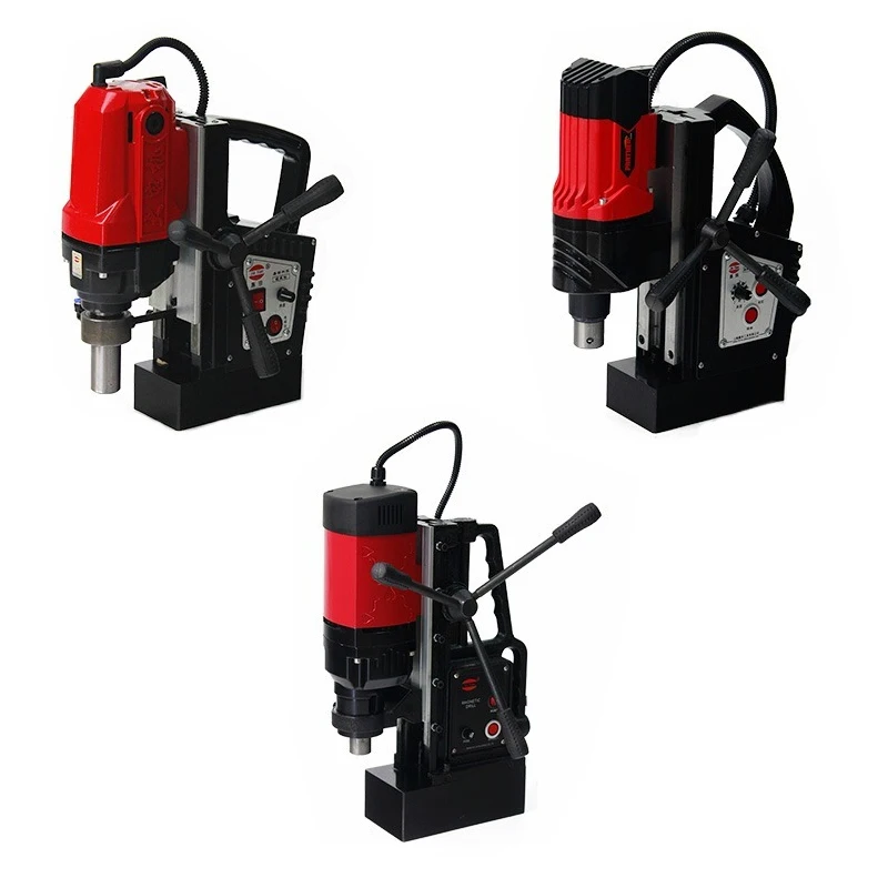 

Industrial Grade Portable Magnetic Drilling Rig Magnetic Drill Press Electric Mag Bench Tapping Drilling Rig Machine For Enginee