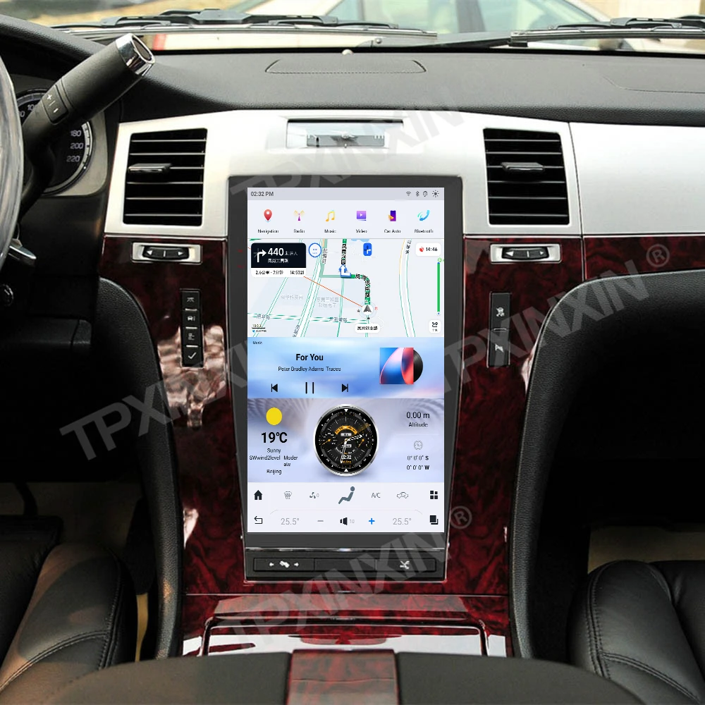 

For Cadilac Escalade 2008-2012 Android Car Radio Multimedia Video Wireless Carplay Autoradio Stereo GPS Navigation Head Unit