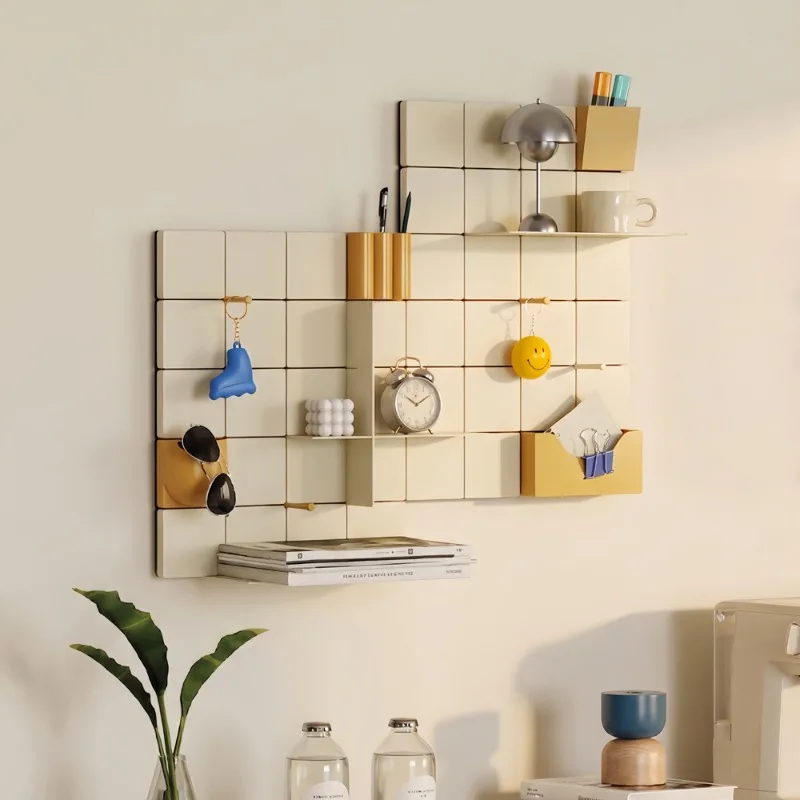 DIY Pegboard Storage & Display Unit – Ideal for Living Room Computer Desks, Entryway Walls, and Trendy Home Decor