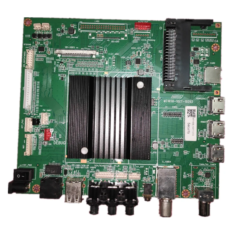 Free shipping! MT65-10CT-19293  4K  TV motherboard tested well  working good