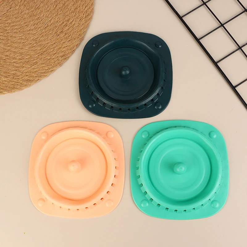 Floor Drain Cover Strainer Sink Filter Shower Drain Hair Catcher Stopper Deodorant Anti-Clogging Filter Bathroom Accessories