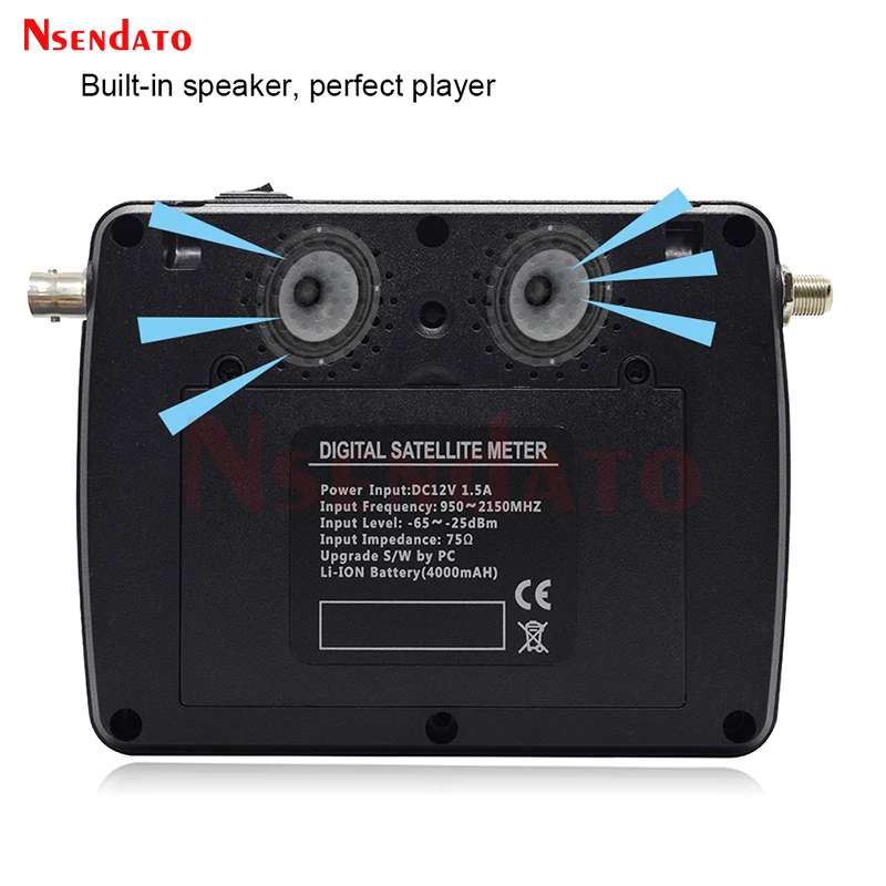 V10 مكتشف ماكس ماكس + Ibravebox HD الأقمار الصناعية إشارة التلفزيون Sat مكتشف DVB-S/S2/S2X AHD H.265 إشارة متر الأقمار الصناعية Sat مكتشف ل LNB