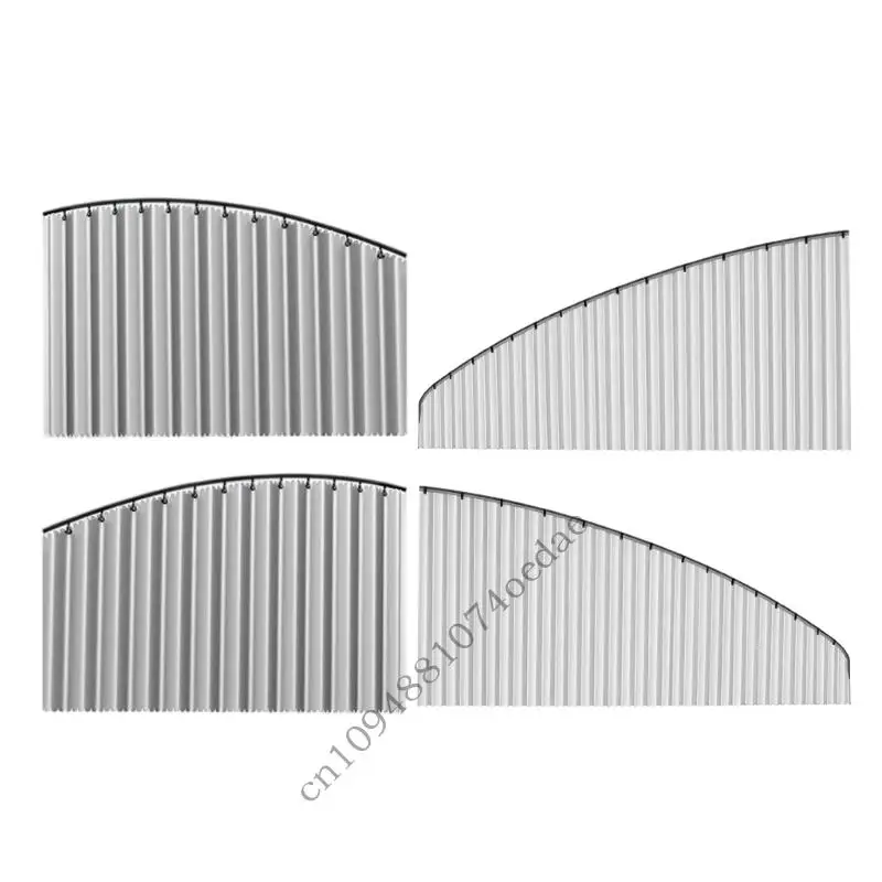 Picture 5: Universal Car Side Window Sunshade Slide Design Curtain Blocks Sunlight