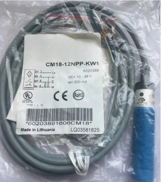 Brand New Original CM18-12NPP-KW1 Capacitive Proximity Fast Delivery