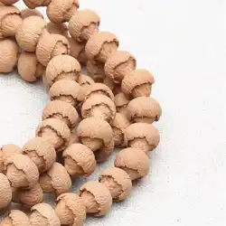 Natural Lotus Bodhi Necklace 108+6 Buddhist Padma Prayer Beads Mala BRO801