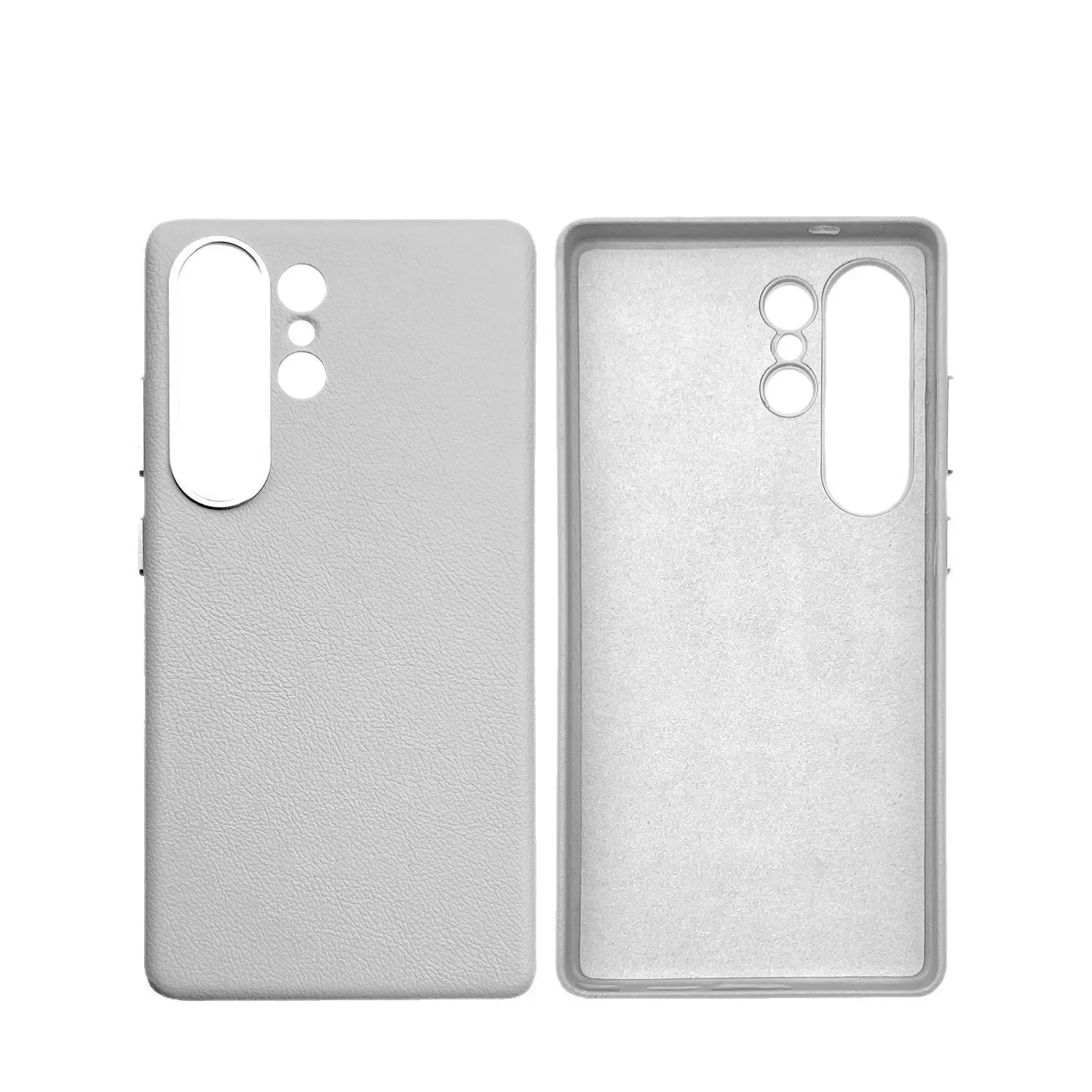 ينطبق على حافظة الهاتف المحمول المغناطيسية Samsung S25 Ultra بإطار معدني شامل بلون سادة حافظة جلدية راقية magsafe