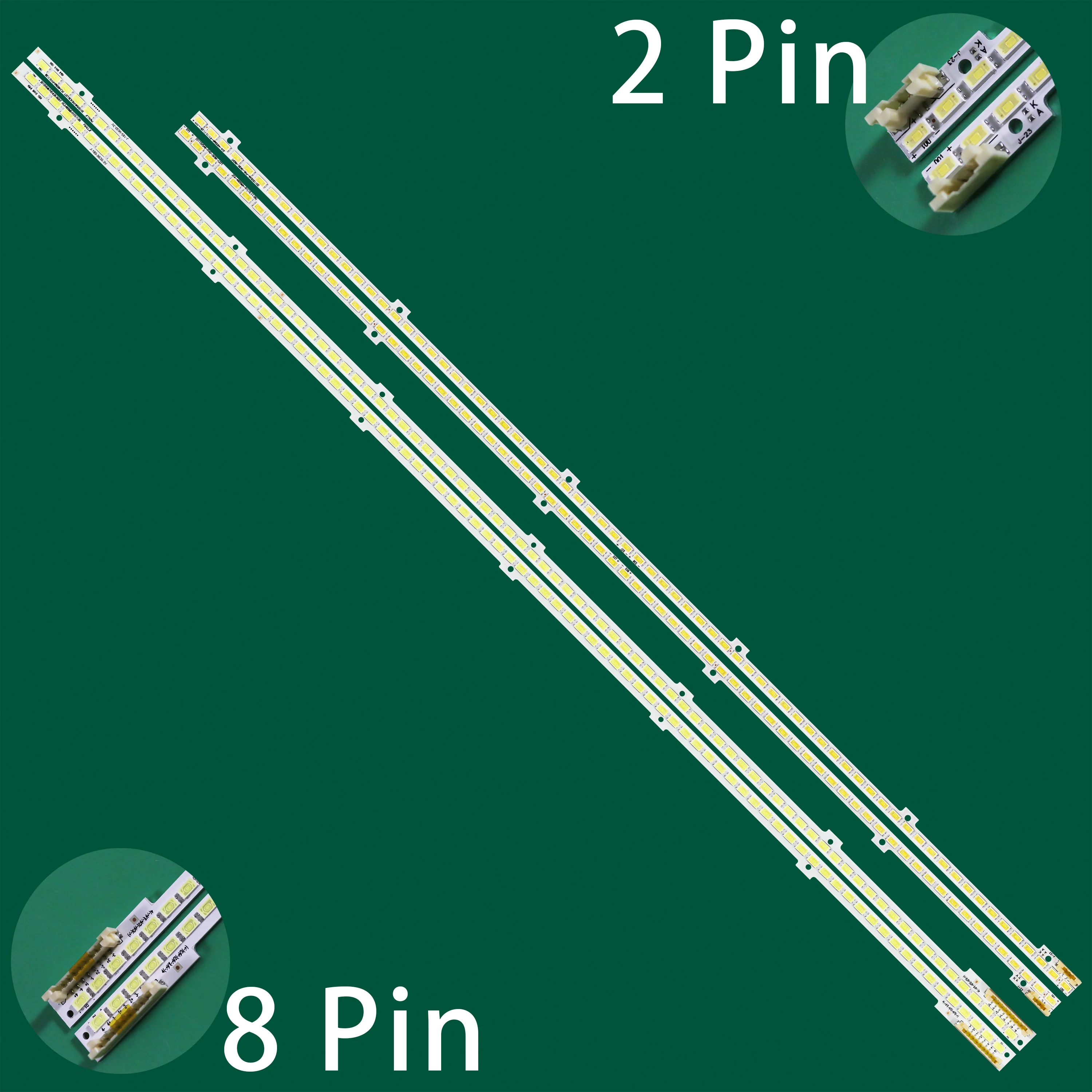 

New 2 PCS LED Backlight strip For 2011SVS46_5K6K_H1B_1CH_PV_LEFT72 RIGHT72 UE46D5000PW UE46D6000TW UE46D6200TS UE46D6570WS