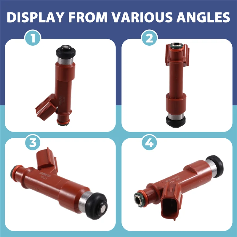 

A20K-4Pcs 23250-22090 23209-22090 2325022090 2320922090 Fuel Injector Nozzle For Toyota Corolla Matrix Car Accessories