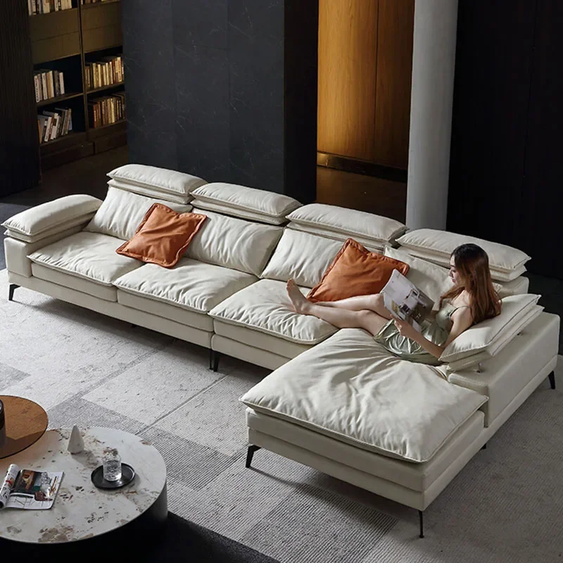 Lazy Couch Living Room Sofas Floor Luxury Modern Accent Nordic Sofas Filling Relaxing Garden Cheap Muebles Trendy Furniture