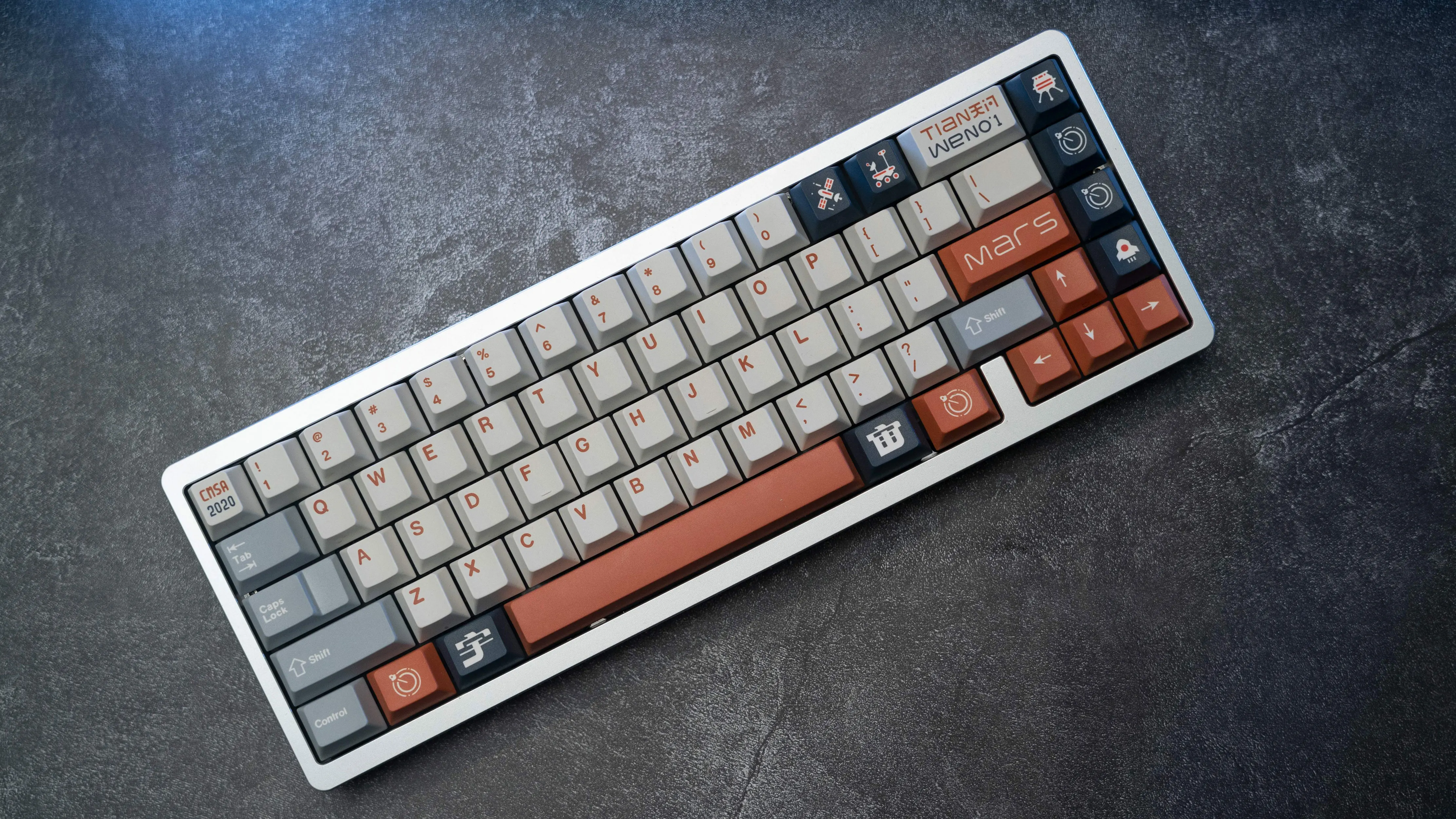 GMK Fork TIAN WEN 01 Theme PBT Keycaps 155Keys Cherry Profile Keycaps for Mechanical Keyboard Sublimation Keycap