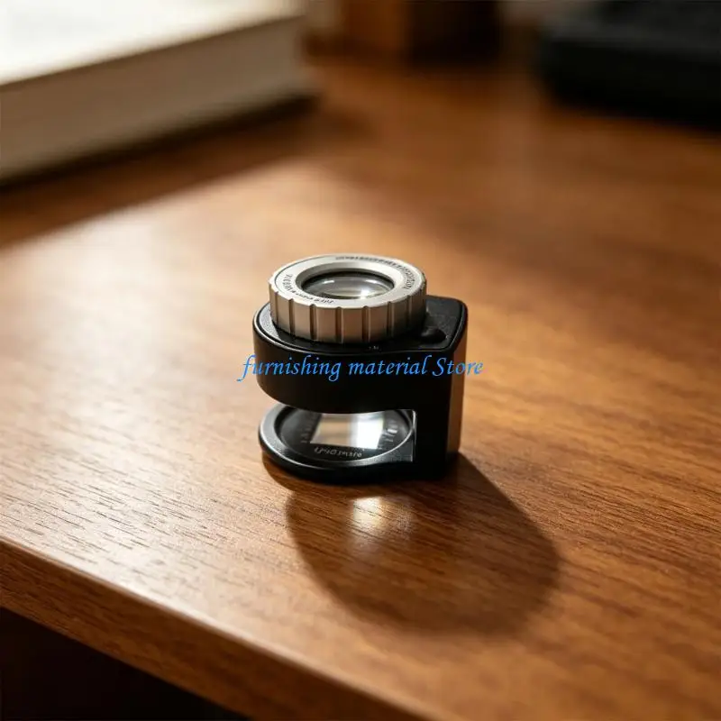Y5GD 30X Glass Features LED Light Magnifier Perfect For Coin Collectors
