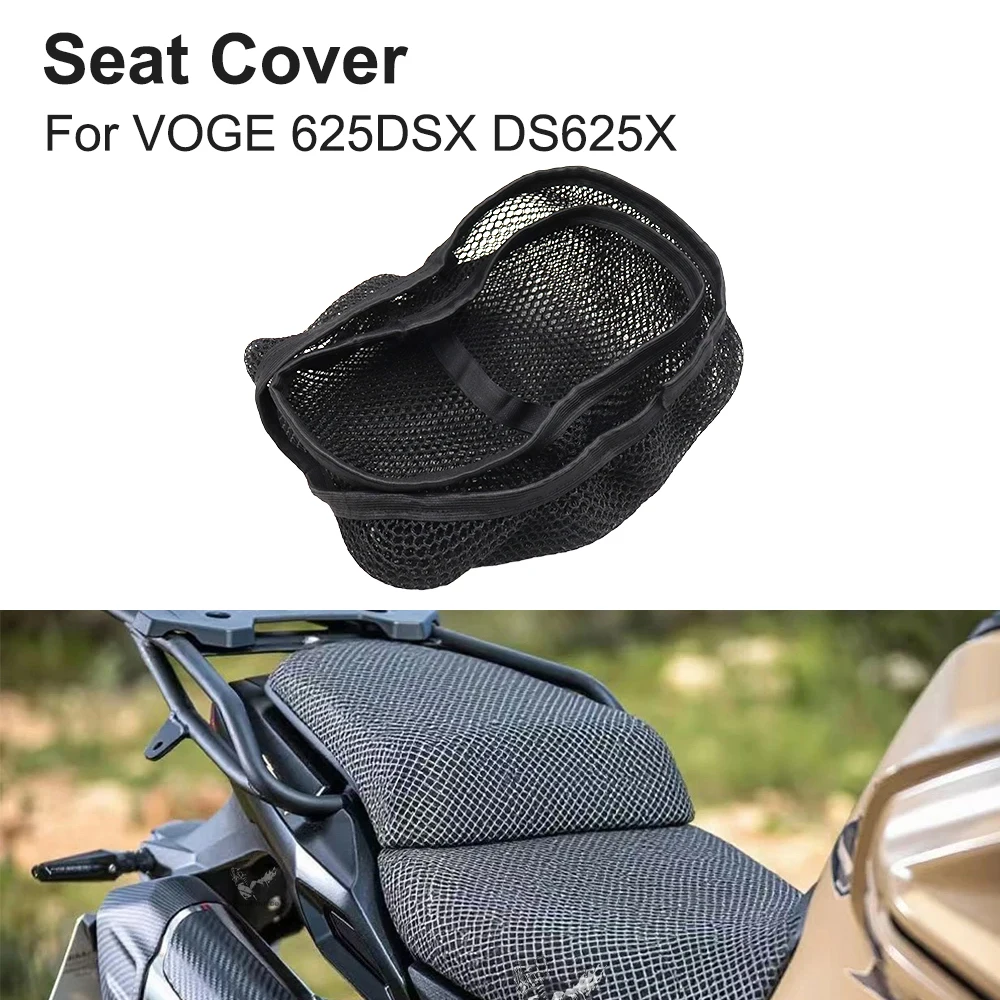 

Чехол на сиденье мотоцикла VOGE 625DSX DS625X 625 DSX, 3D сетчатая ткань, нескользящий, дышащий, теплоизоляционный, защитная подушка