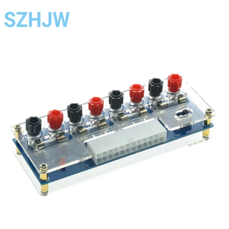 Transferência ATX para Placa Adaptadora, Circuito de Alimentação, Módulo de Saída, Terminal de Saída, Chassi Desktop PC, XH-M229, HU-M28W, 24Pin