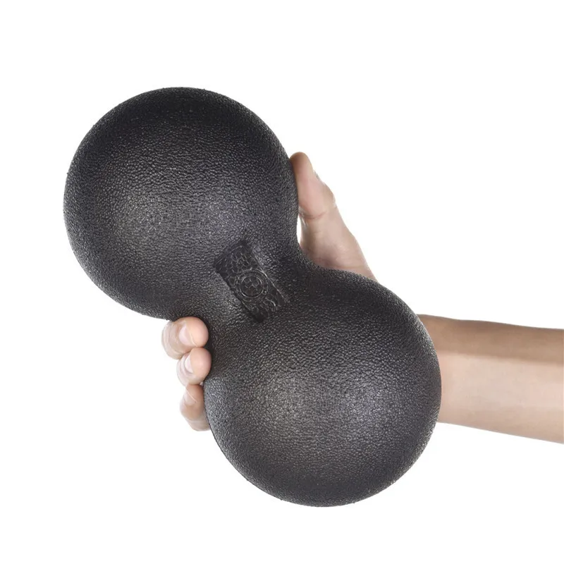 Peanut Fitness Massageball-Set, Yoga-Roller, doppelter Lacrosse-Mobilitätsball für myofasziale Physiotherapie, Tiefengewebemassage