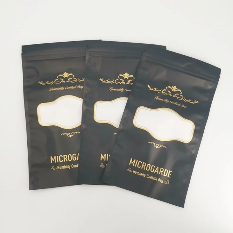 8pcs RH 62 69 moisturizing humidifier liquid inside 7 cigars tobacco humidity control storage ziplock plastic bag