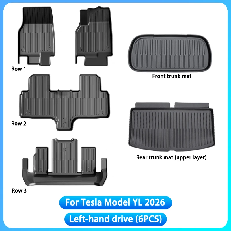 Floor Mat 6PCS