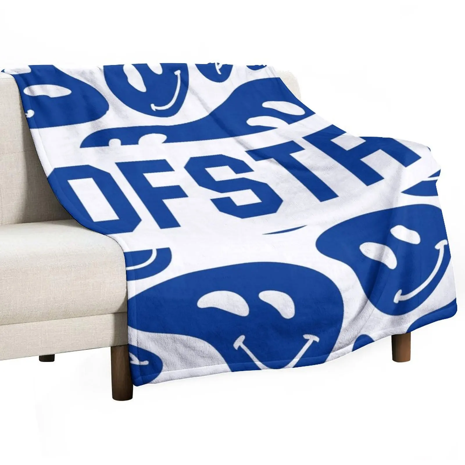

Hofstra Throw Blanket Sofa Throw Personalized Gift Plaid on the sofa Bed covers Blankets